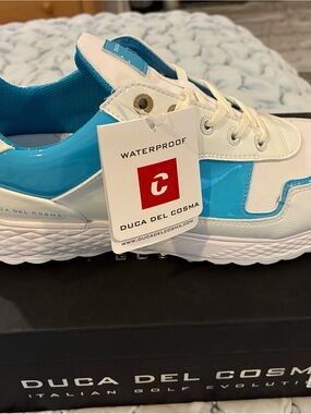 NIB DUCA DEL COSMA Pedova Golf Shoe 10-10.5